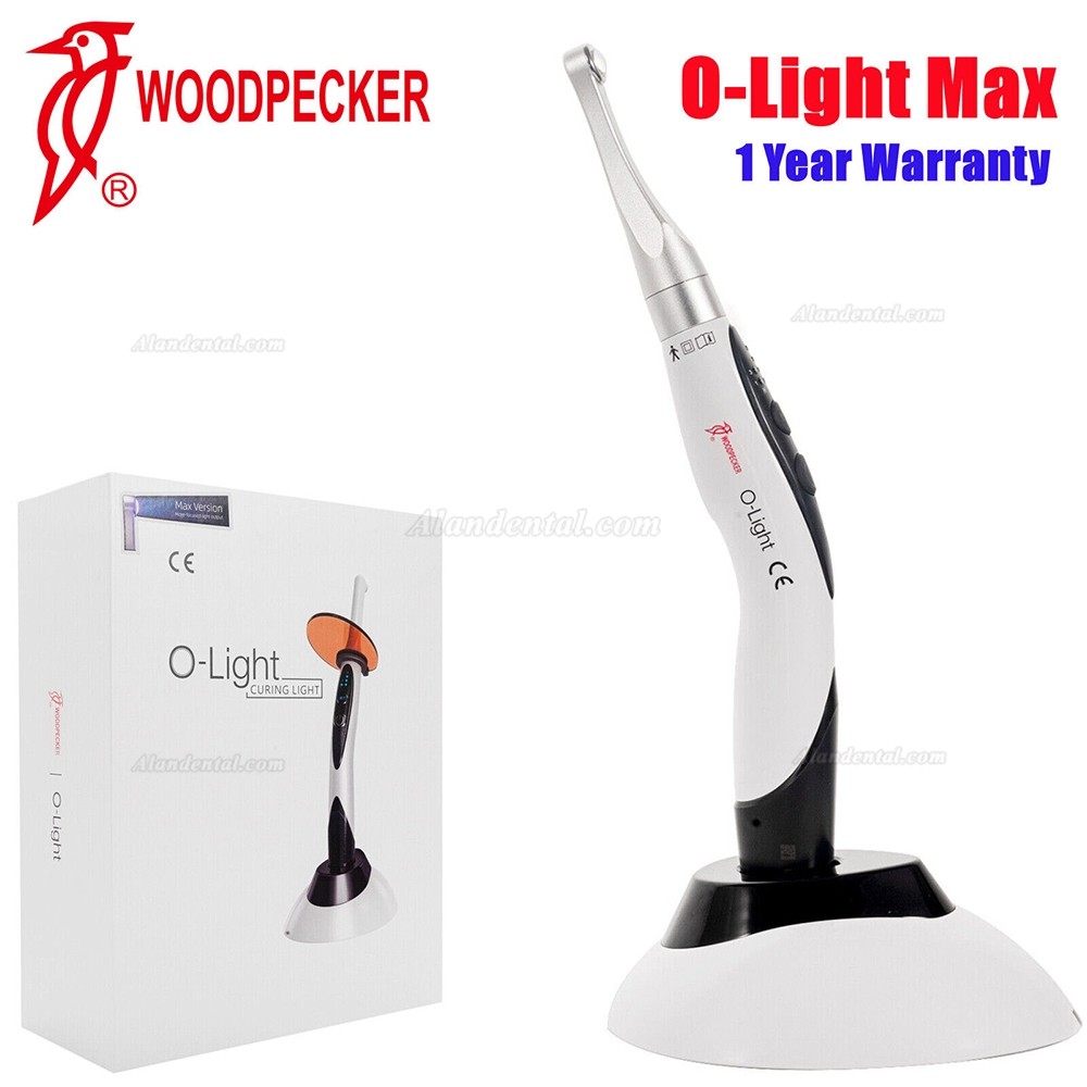 Woodpecker O-Light MAX Dental LED Curing Light Metal Head 1 Second Cure